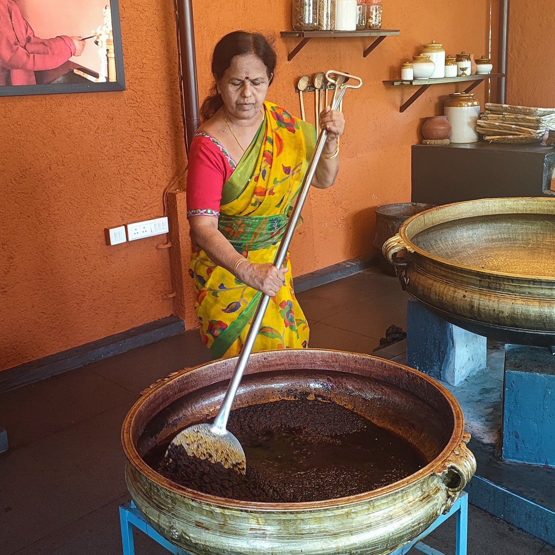 Radha Ma'am Preparing Suvarna Glow Oil